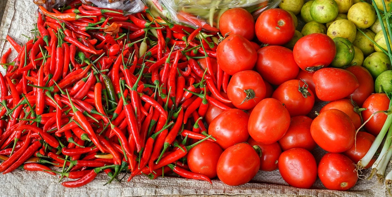 Image result for red fruits and vegetables